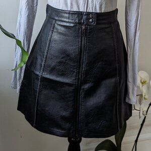 Leather skirt. Perfect for 🍁